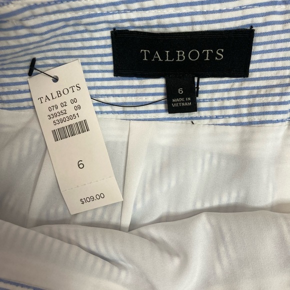 Talbots Seersucker Pencil Skirt. - Picture 12 of 13